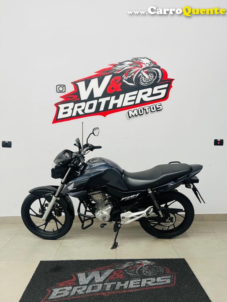 HONDA   CG 160 FAN FLEX   CINZA 2024 160 FLEX - Loja