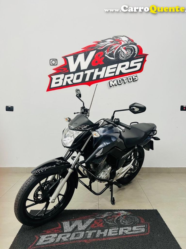 HONDA   CG 160 FAN FLEX   CINZA 2024 160 FLEX - Loja