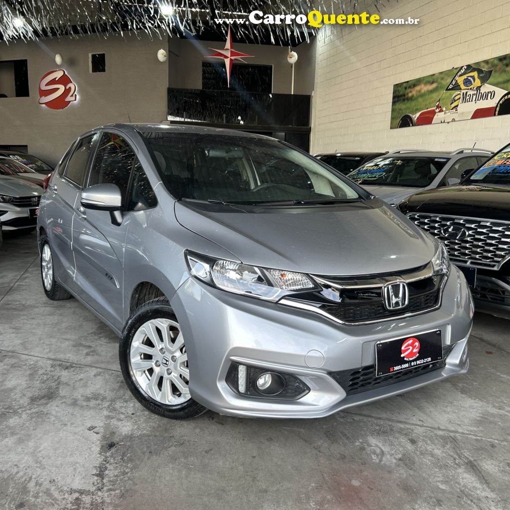 HONDA   FIT LX 1.5 FLEXONE 16V 5P AUT.   PRATA 2019 1.5 FLEX - Loja
