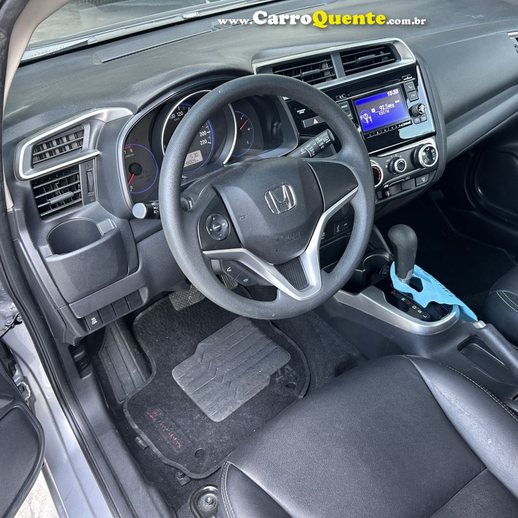HONDA   FIT LX 1.5 FLEXONE 16V 5P AUT.   PRATA 2019 1.5 FLEX - Loja