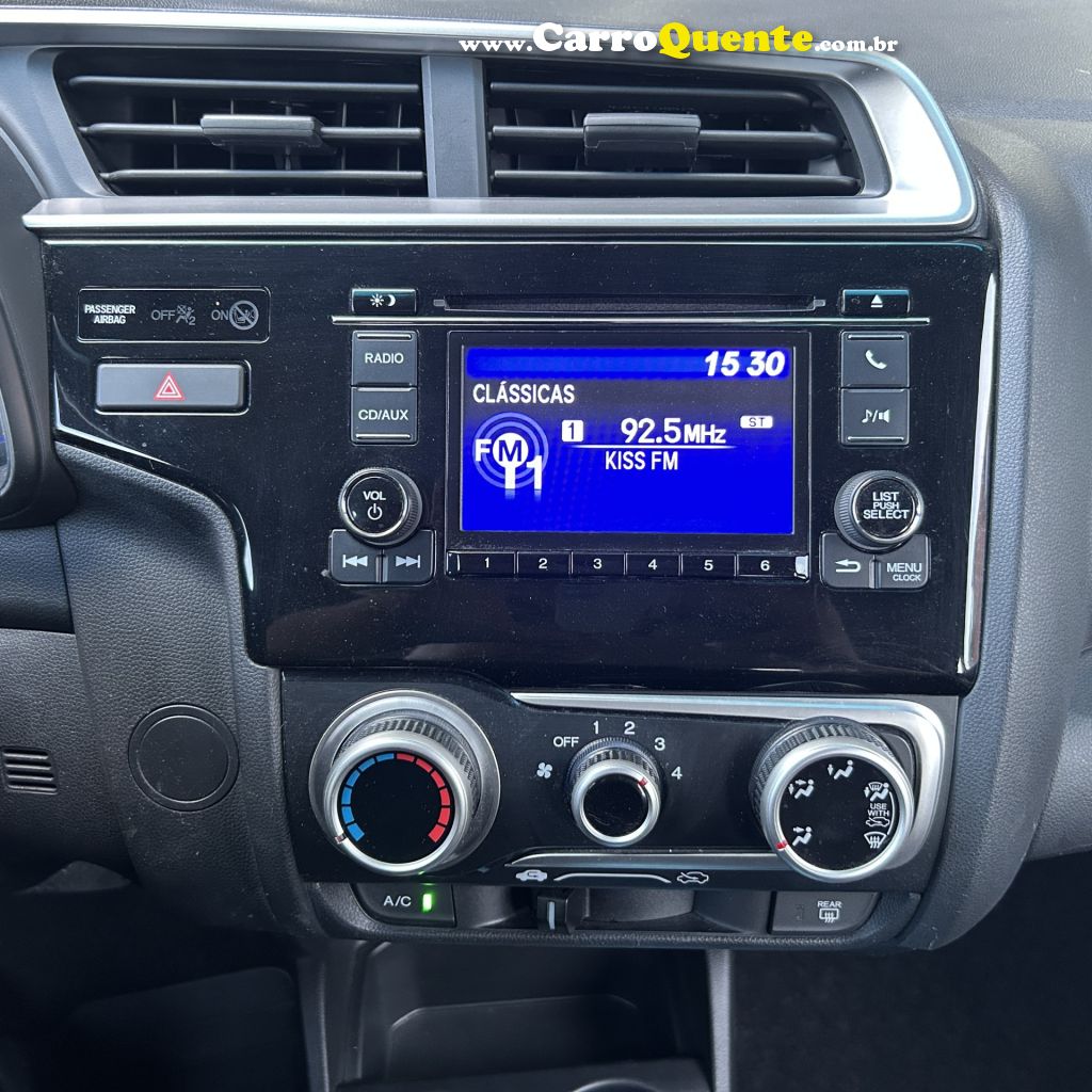 HONDA   FIT LX 1.5 FLEXONE 16V 5P AUT.   PRATA 2019 1.5 FLEX - Loja