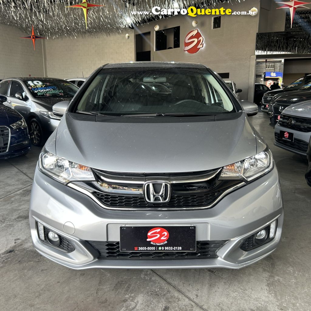 HONDA   FIT LX 1.5 FLEXONE 16V 5P AUT.   PRATA 2019 1.5 FLEX - Loja