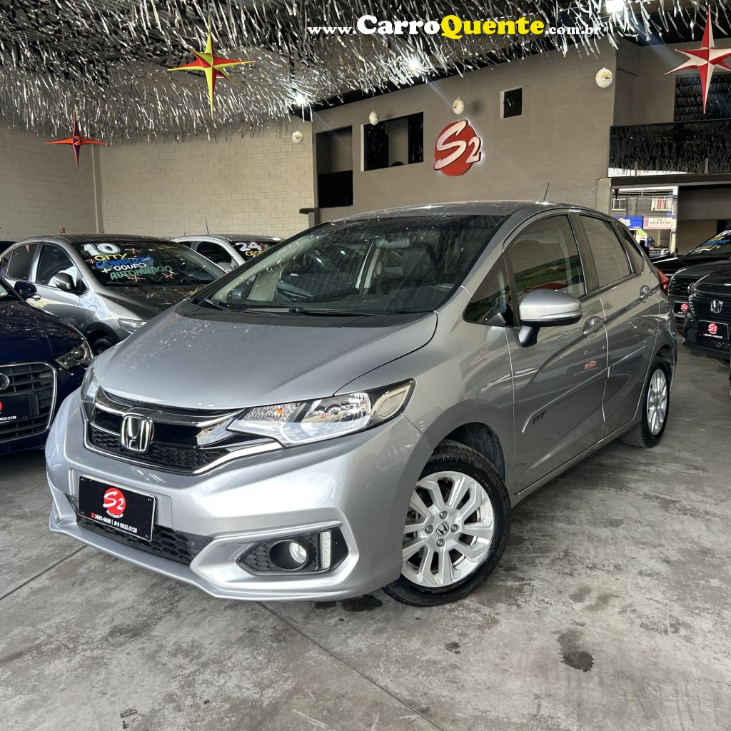 HONDA   FIT LX 1.5 FLEXONE 16V 5P AUT.   PRATA 2019 1.5 FLEX - Loja