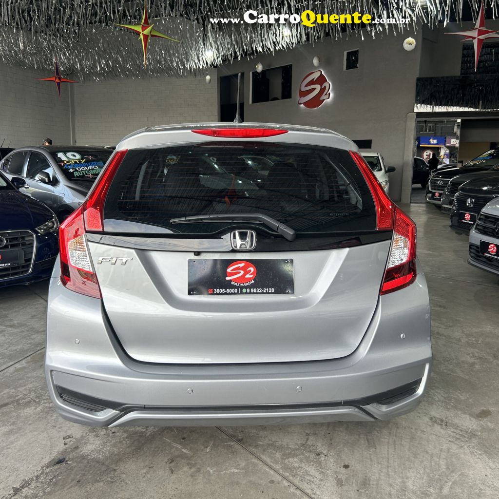 HONDA   FIT LX 1.5 FLEXONE 16V 5P AUT.   PRATA 2019 1.5 FLEX - Loja