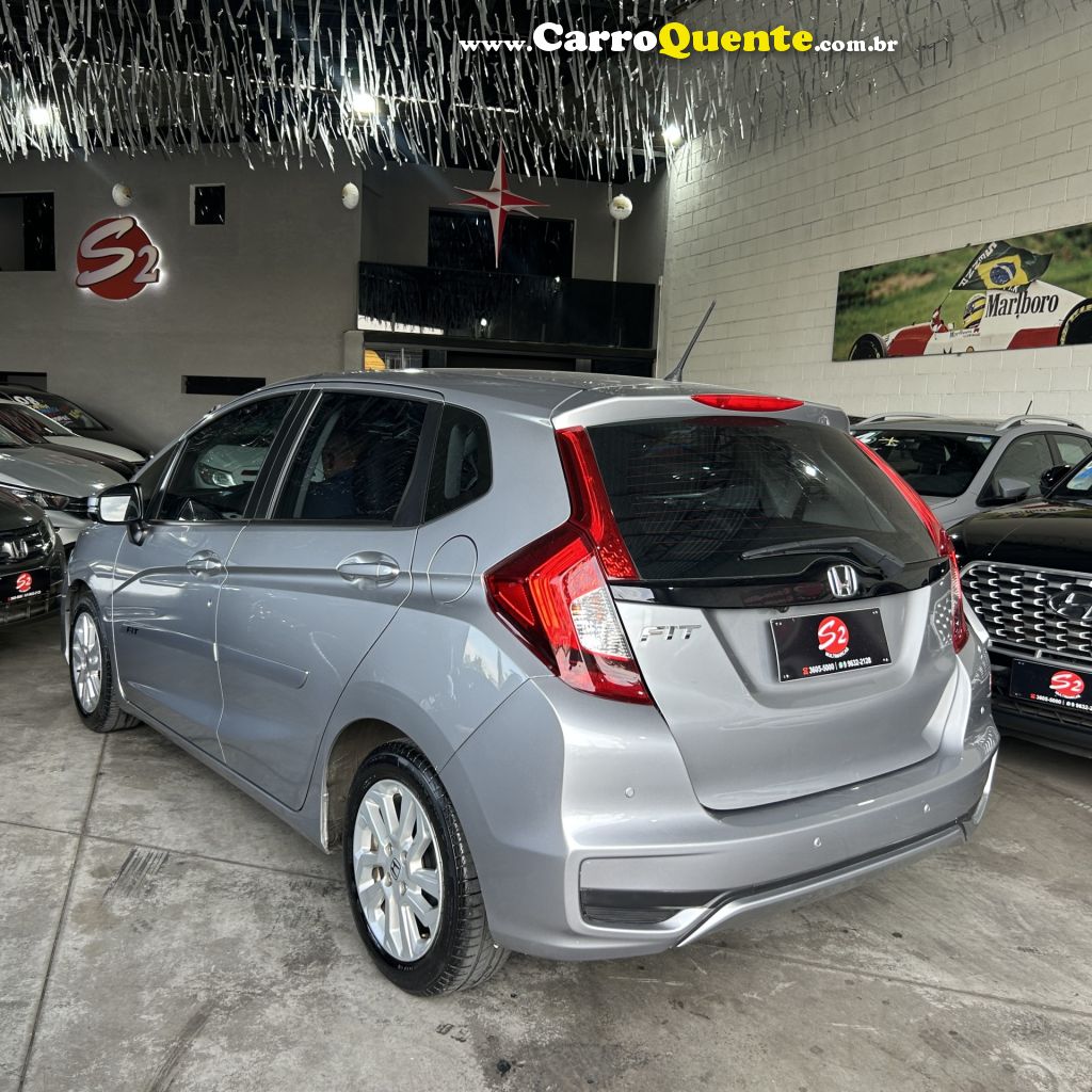 HONDA   FIT LX 1.5 FLEXONE 16V 5P AUT.   PRATA 2019 1.5 FLEX - Loja