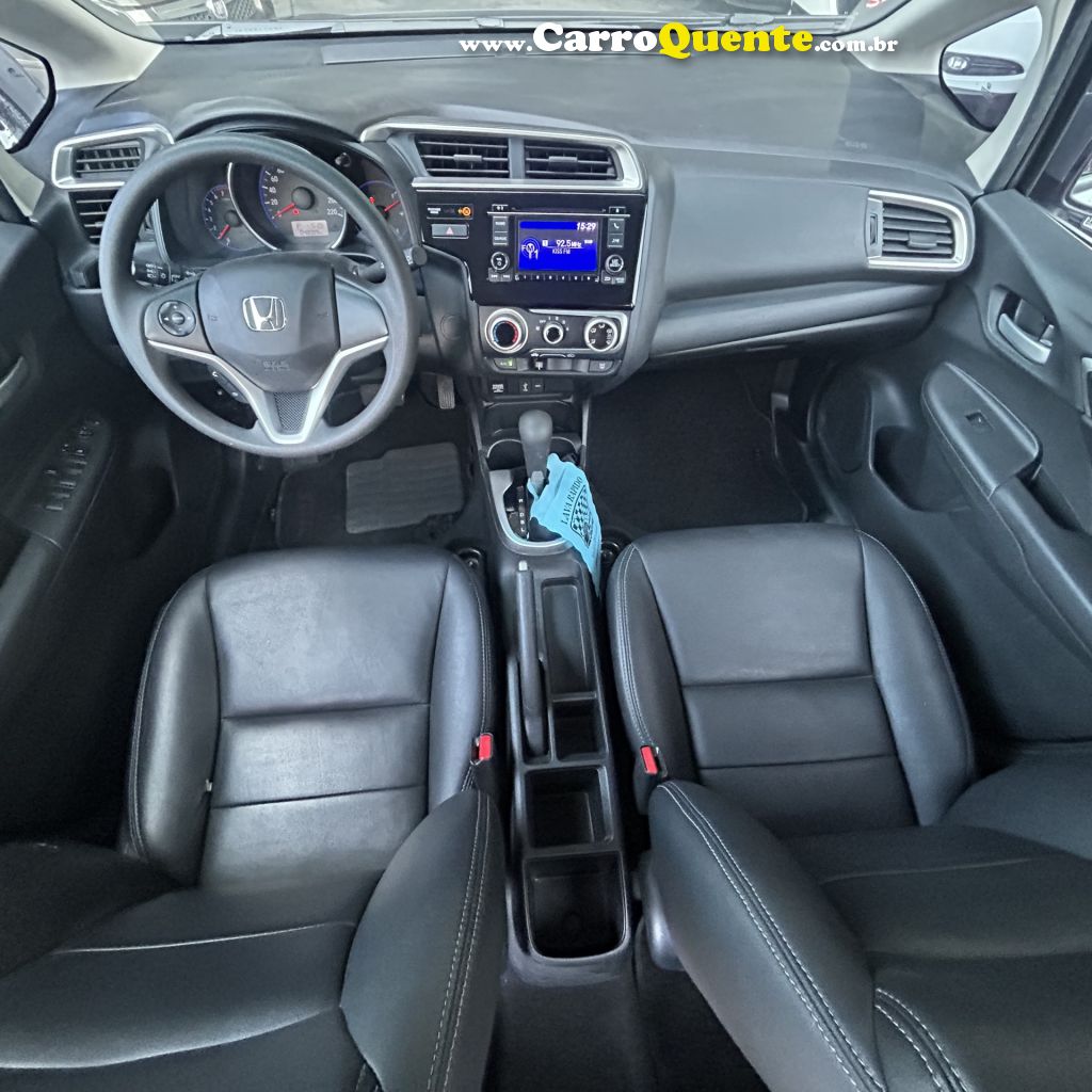 HONDA   FIT LX 1.5 FLEXONE 16V 5P AUT.   PRATA 2019 1.5 FLEX - Loja