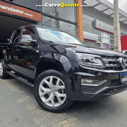 VOLKSWAGEN   AMAROK HIGHLINE CD 3.0 4X4 TB DIES. AUT.   PRETO 2024 3.0 DIESEL