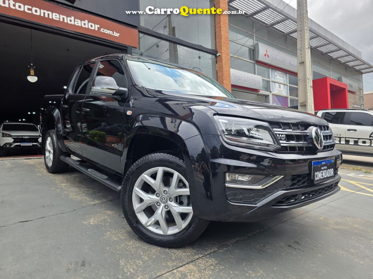 VOLKSWAGEN   AMAROK HIGHLINE CD 3.0 4X4 TB DIES. AUT.   PRETO 2024 3.0 DIESEL - Loja