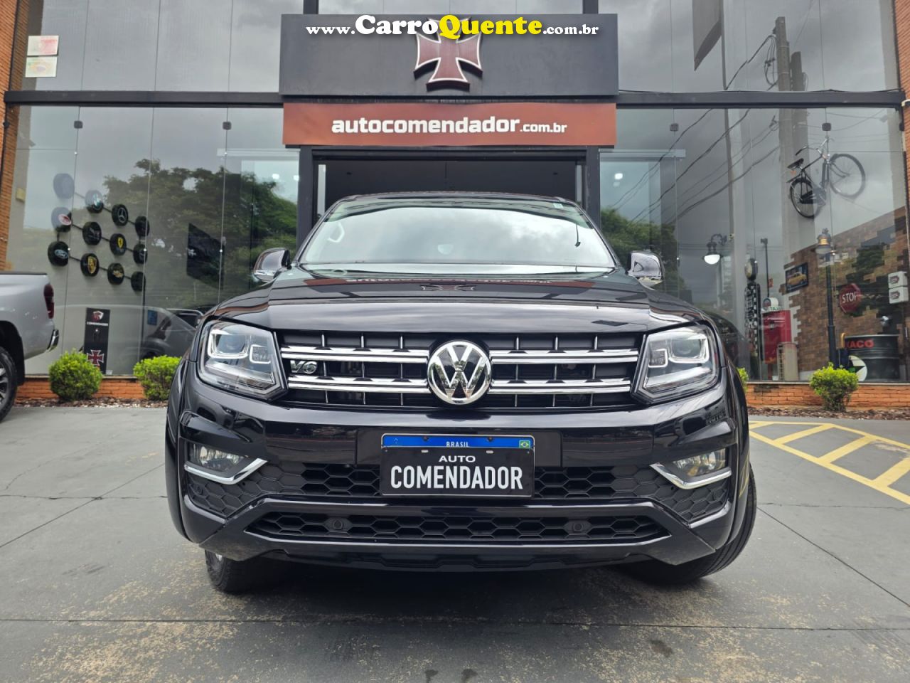 VOLKSWAGEN   AMAROK HIGHLINE CD 3.0 4X4 TB DIES. AUT.   PRETO 2024 3.0 DIESEL - Loja