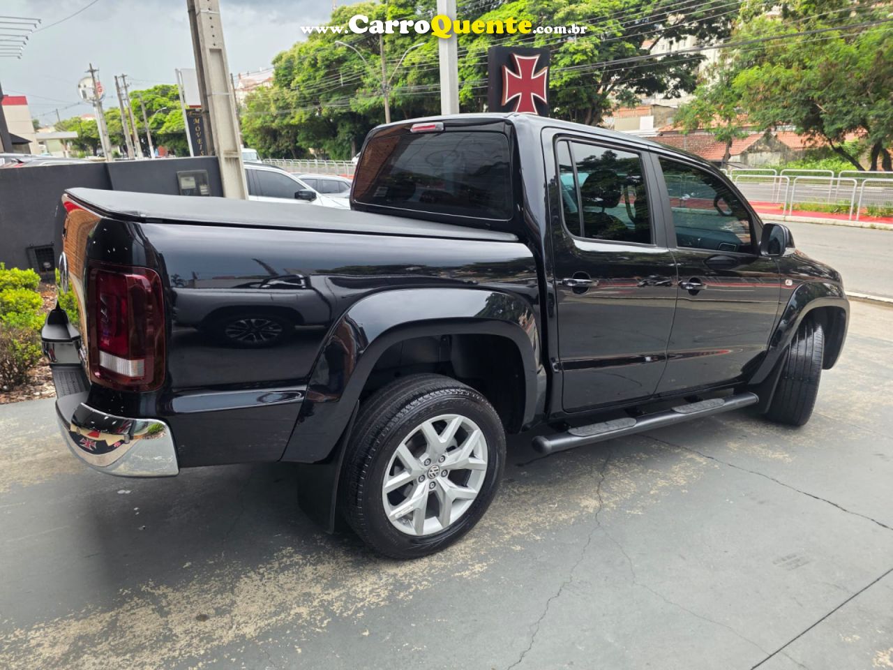 VOLKSWAGEN   AMAROK HIGHLINE CD 3.0 4X4 TB DIES. AUT.   PRETO 2024 3.0 DIESEL - Loja
