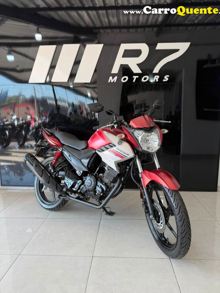 YAMAHA    YS 150 FAZER SED   VERMELHO 2019 150 FLEX - Loja