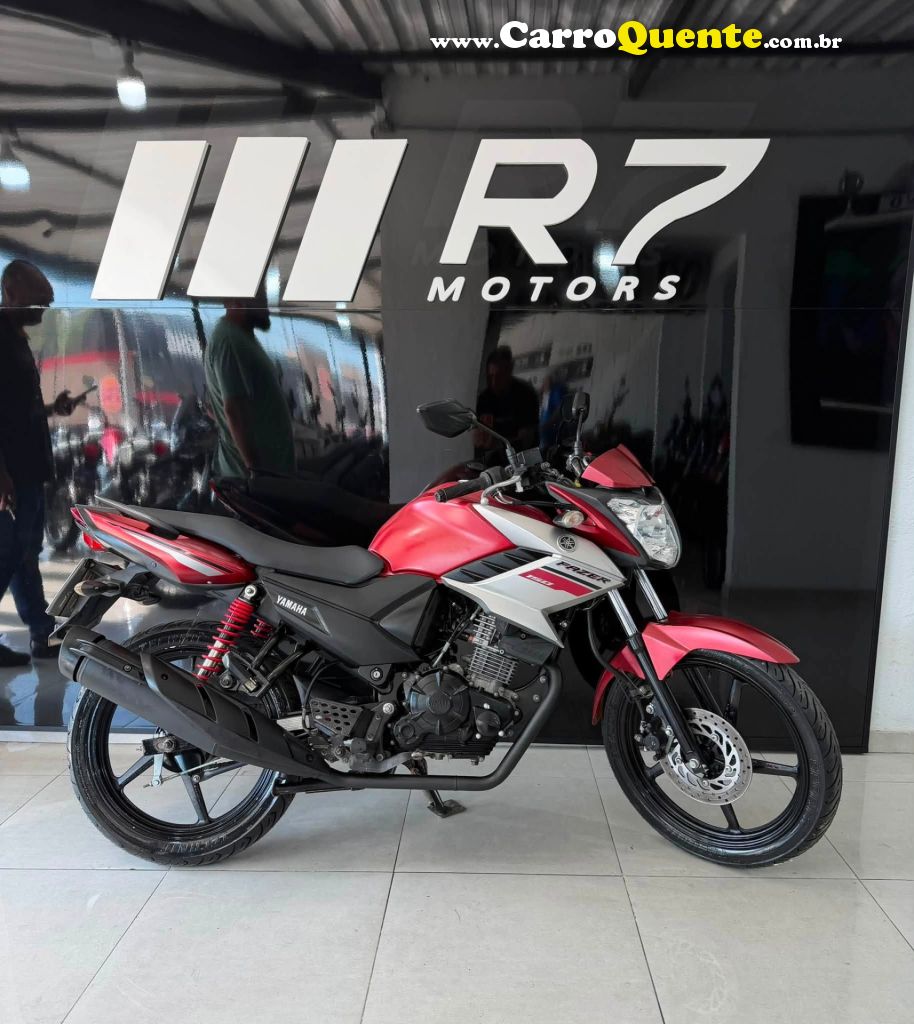 YAMAHA    YS 150 FAZER SED   VERMELHO 2019 150 FLEX - Loja