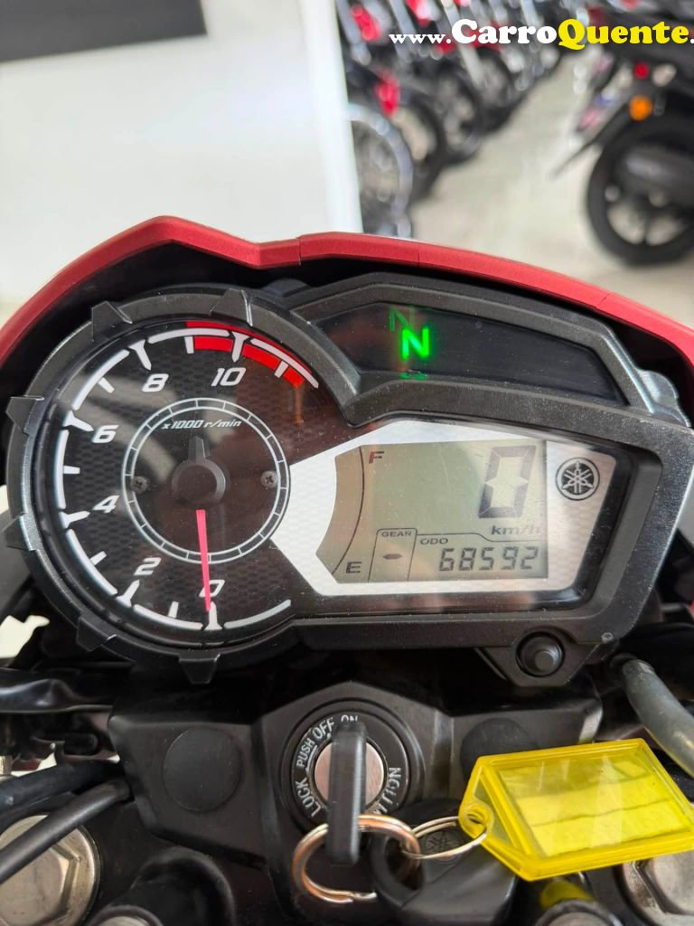 YAMAHA    YS 150 FAZER SED   VERMELHO 2019 150 FLEX - Loja