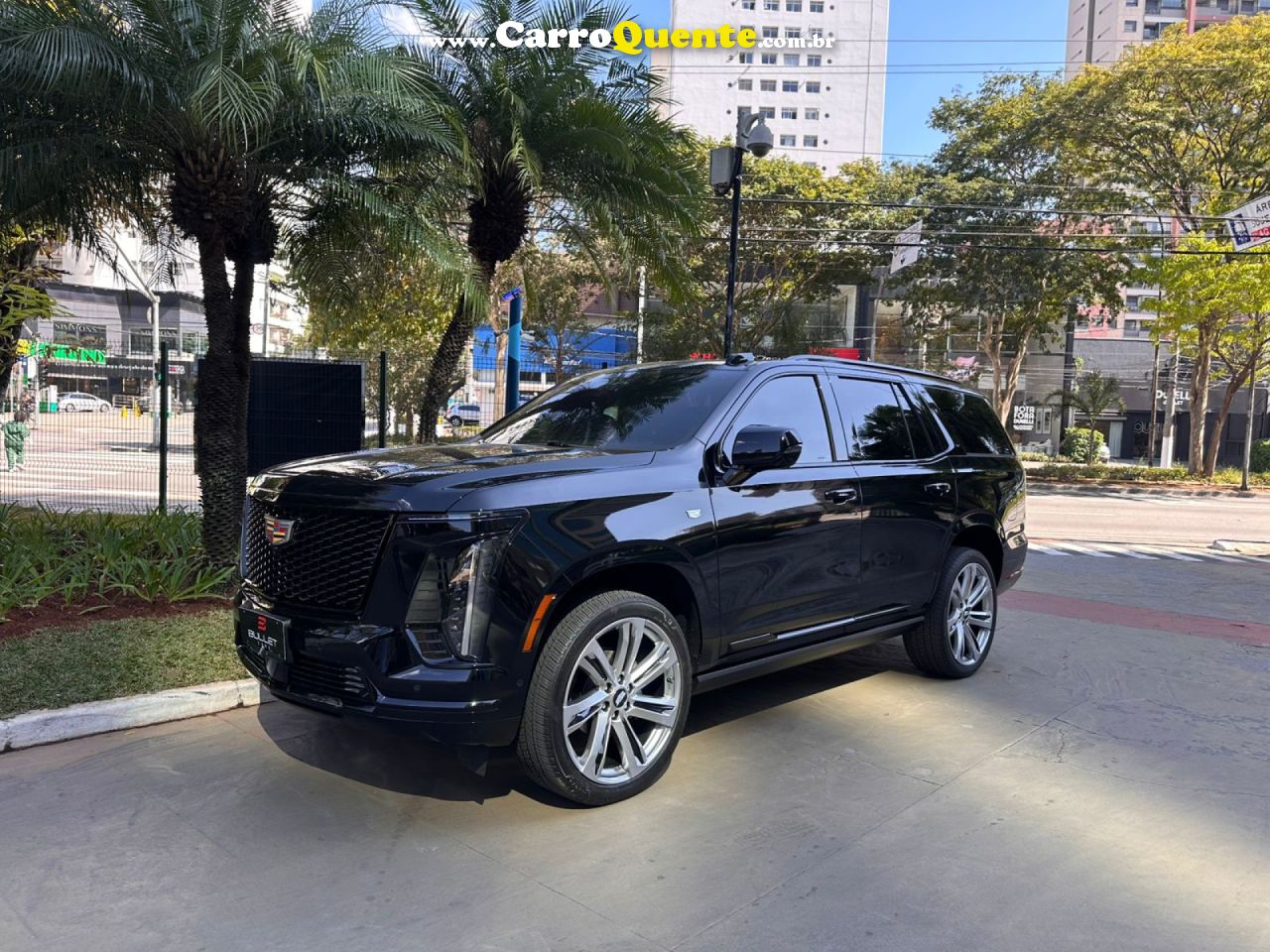 CADILLAC   6.2 V8 GASOLINA SPORT 4WD AUTO   PRETO 2025 6.2 GASOLINA - Loja