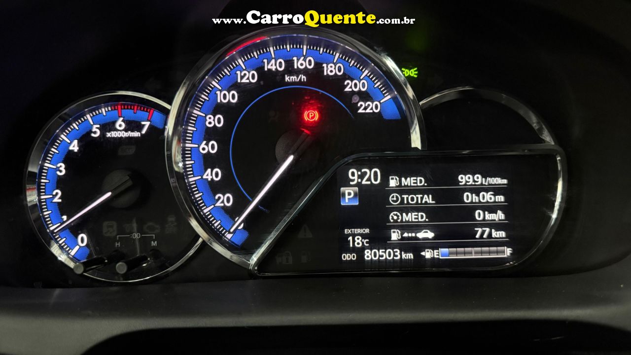 TOYOTA   YARIS XLS 1.5 FLEX 16V 5P AUT.   VERMELHO 2019 1.5 FLEX - Loja