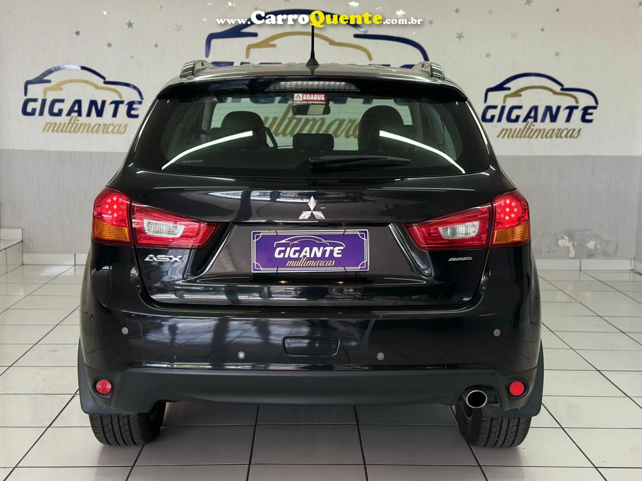 MITSUBISHI   ASX 2.0 16V 160CV AUT.   PRETO 2015 2.0 GASOLINA - Loja