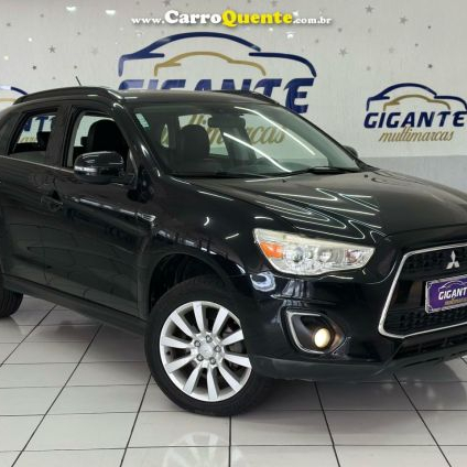 MITSUBISHI   ASX 2.0 16V 160CV AUT.   PRETO 2015 2.0 GASOLINA