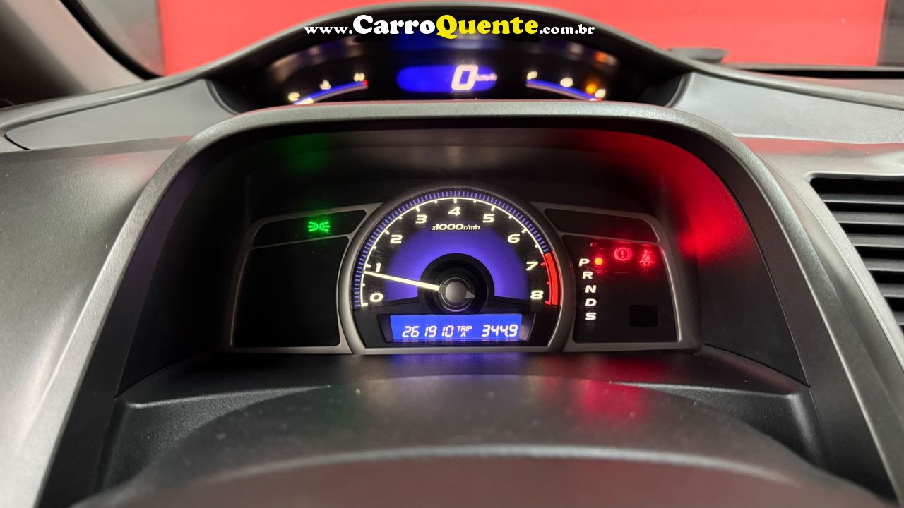 HONDA   CIVIC SED. LXL LXL SE 1.8 FLEX 16V AUT.   PRETO 2010 1.8 FLEX - Loja