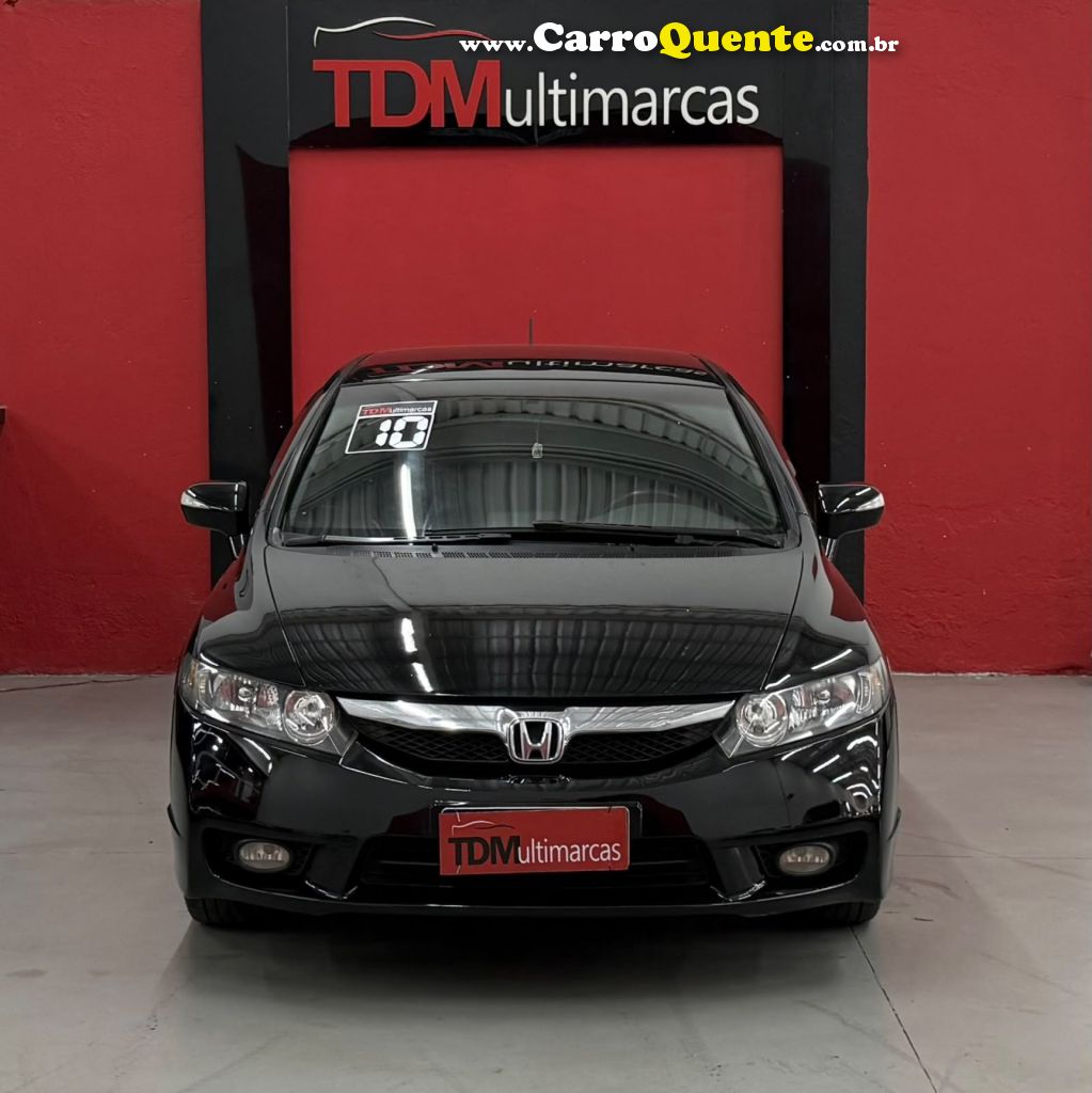 HONDA   CIVIC SED. LXL LXL SE 1.8 FLEX 16V AUT.   PRETO 2010 1.8 FLEX - Loja