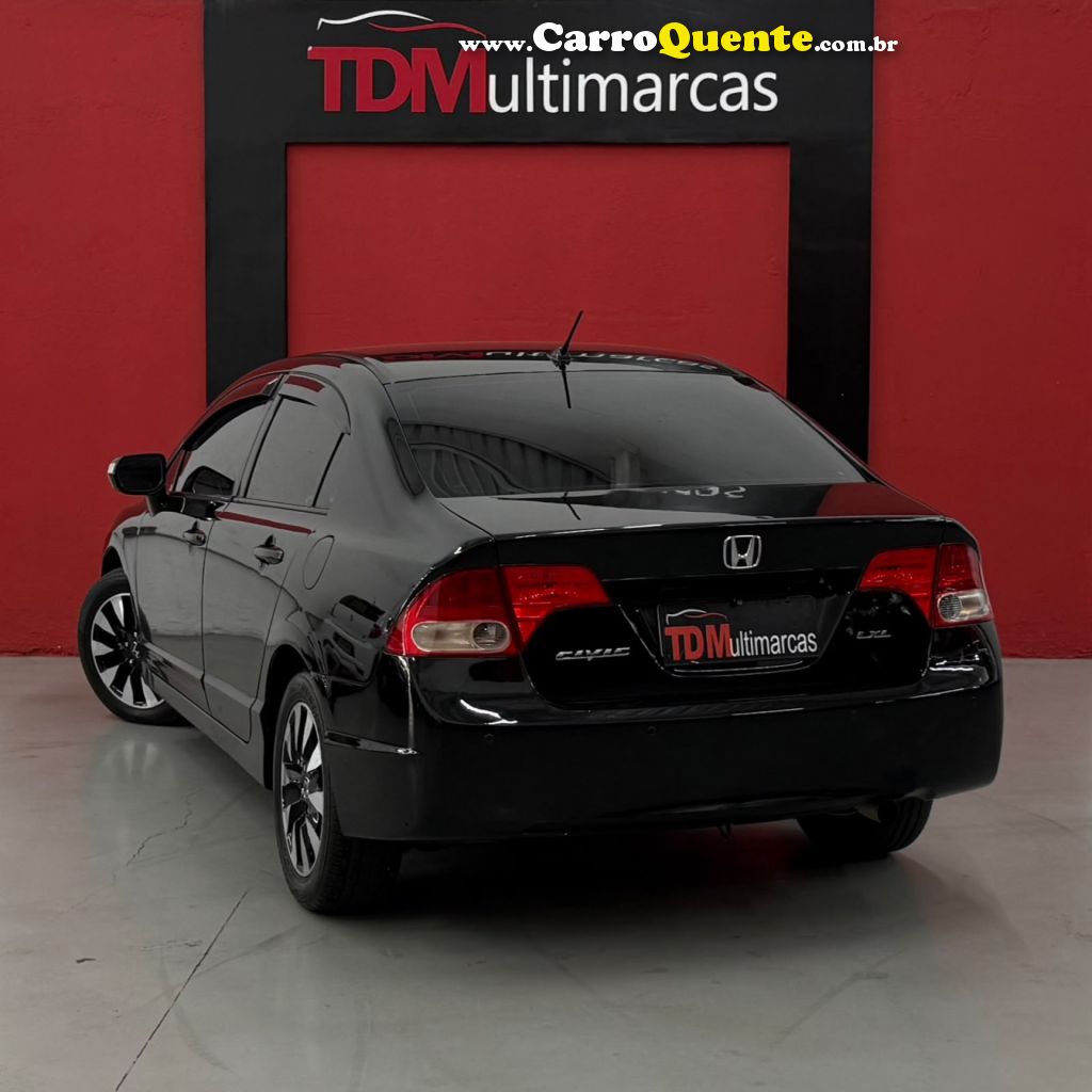 HONDA   CIVIC SED. LXL LXL SE 1.8 FLEX 16V AUT.   PRETO 2010 1.8 FLEX - Loja