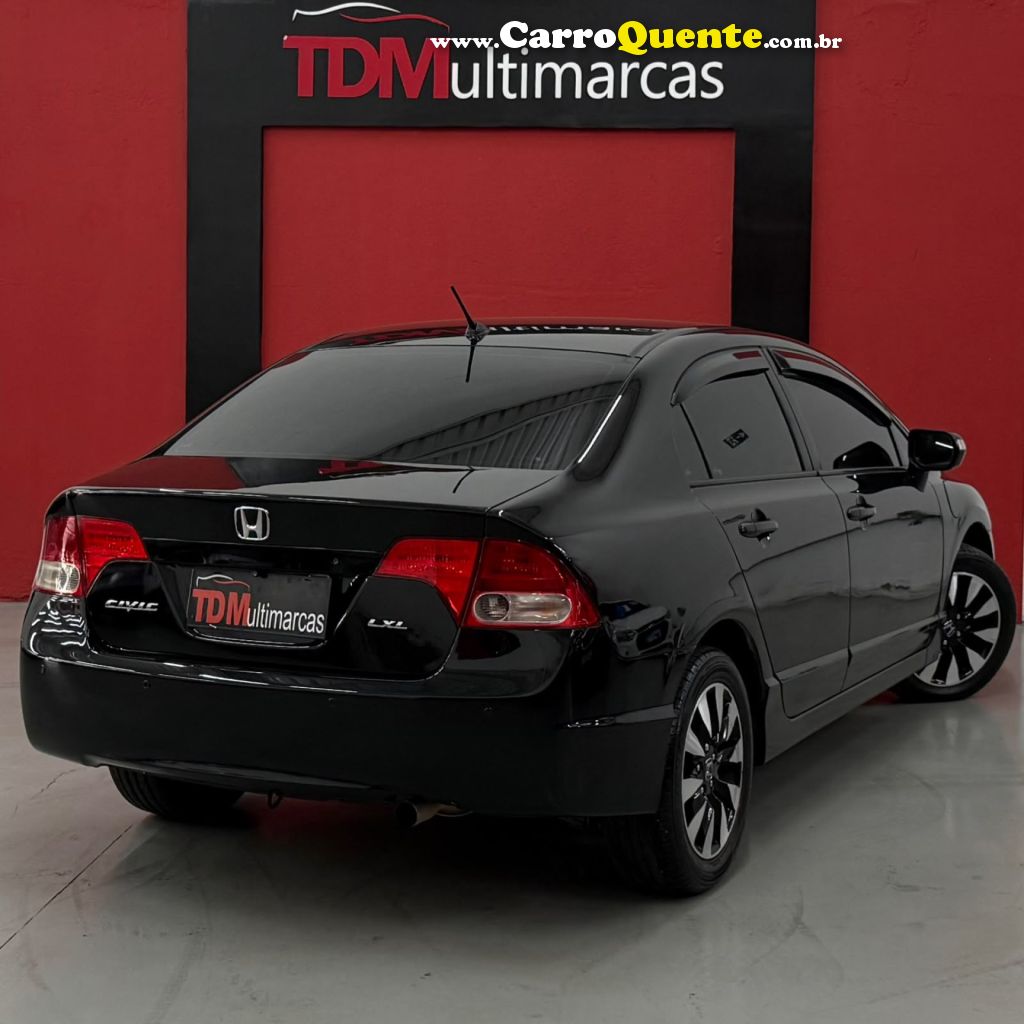 HONDA   CIVIC SED. LXL LXL SE 1.8 FLEX 16V AUT.   PRETO 2010 1.8 FLEX - Loja