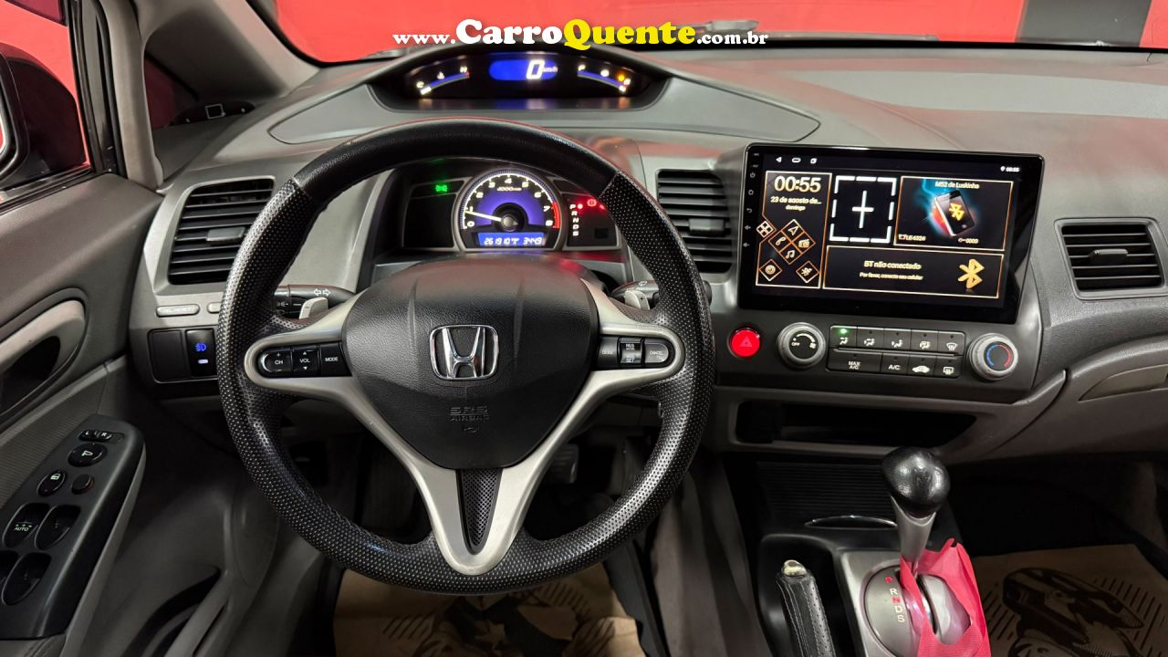 HONDA   CIVIC SED. LXL LXL SE 1.8 FLEX 16V AUT.   PRETO 2010 1.8 FLEX - Loja