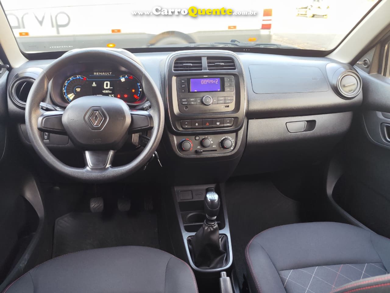 RENAULT   KWID ZEN 1.0 FLEX 12V 5P MEC.   BRANCO 2024 1.0 FLEX - Loja