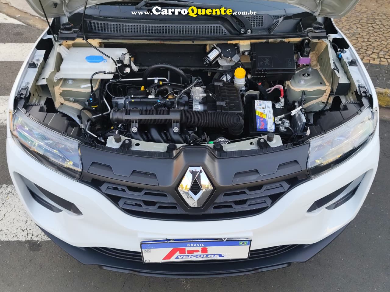 RENAULT   KWID ZEN 1.0 FLEX 12V 5P MEC.   BRANCO 2024 1.0 FLEX - Loja