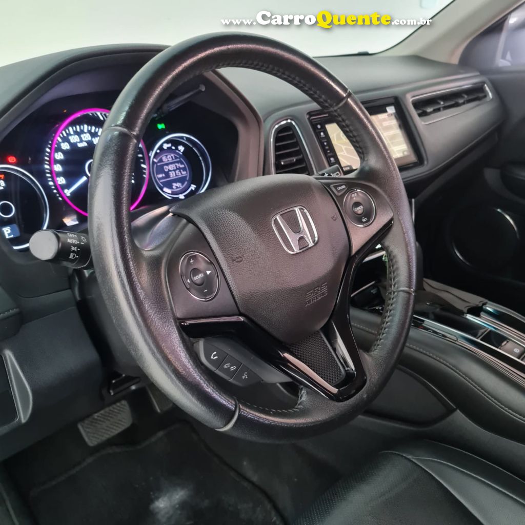 HONDA   HR-V EXL 1.8 FLEXONE 16V 5P AUT.   CINZA 2021 1.8 FLEX - Loja