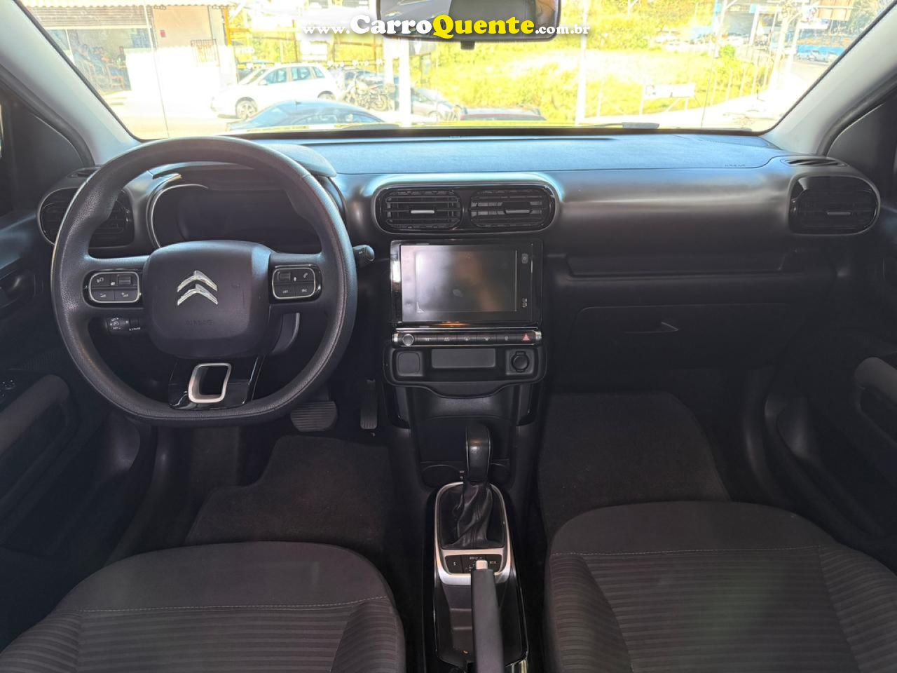 CITROËN   C4 CACTUS FEEL PACK 1.6 16V FLEX AUT.   VERMELHO 2022 1.6 FLEX - Loja