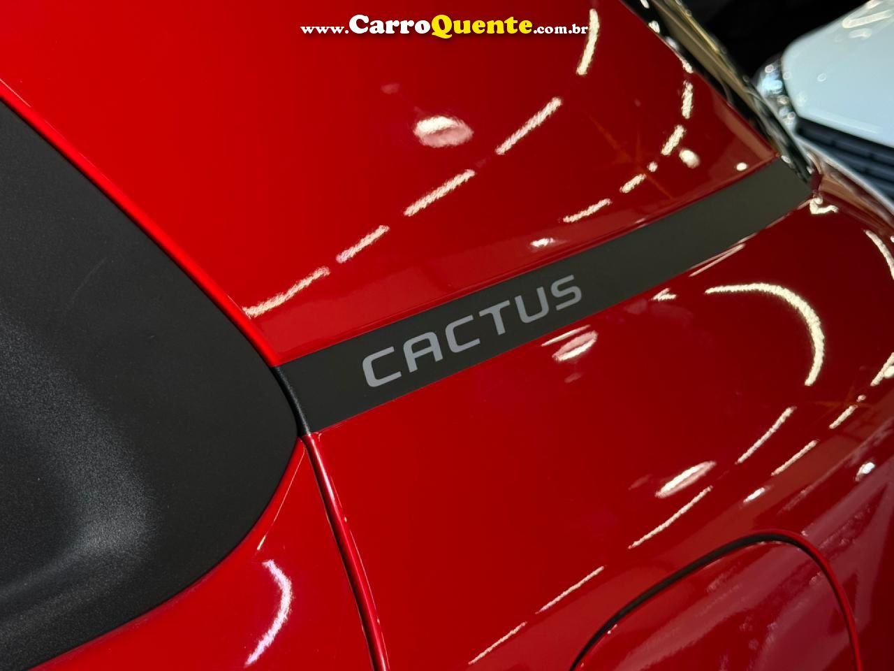 CITROËN   C4 CACTUS FEEL PACK 1.6 16V FLEX AUT.   VERMELHO 2022 1.6 FLEX - Loja