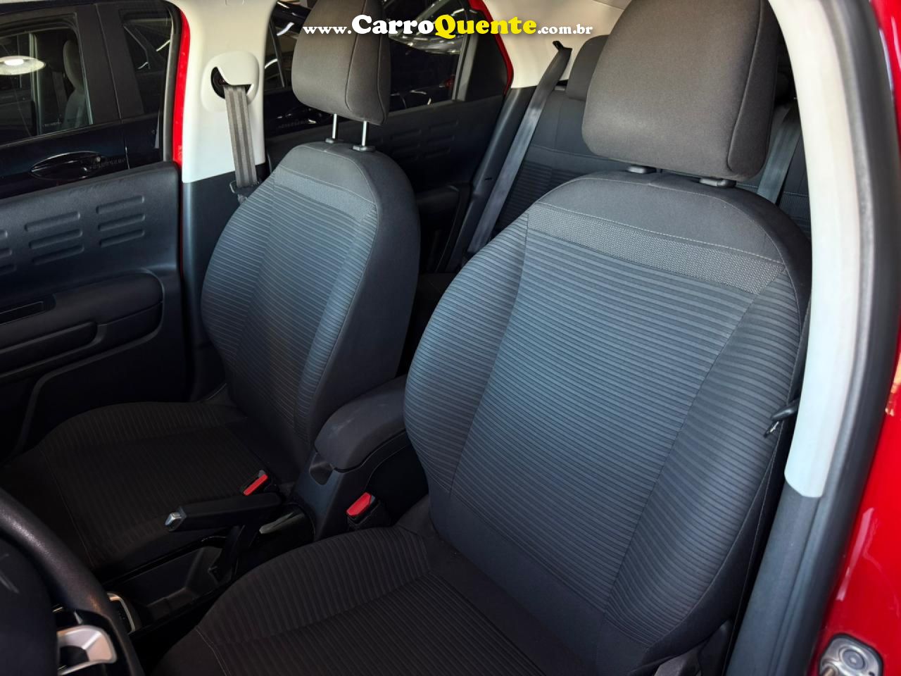CITROËN   C4 CACTUS FEEL PACK 1.6 16V FLEX AUT.   VERMELHO 2022 1.6 FLEX - Loja
