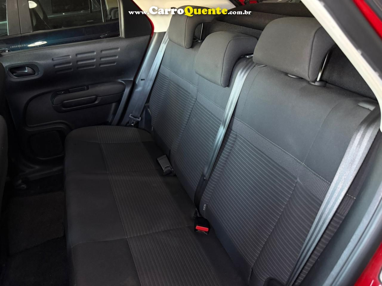 CITROËN   C4 CACTUS FEEL PACK 1.6 16V FLEX AUT.   VERMELHO 2022 1.6 FLEX - Loja