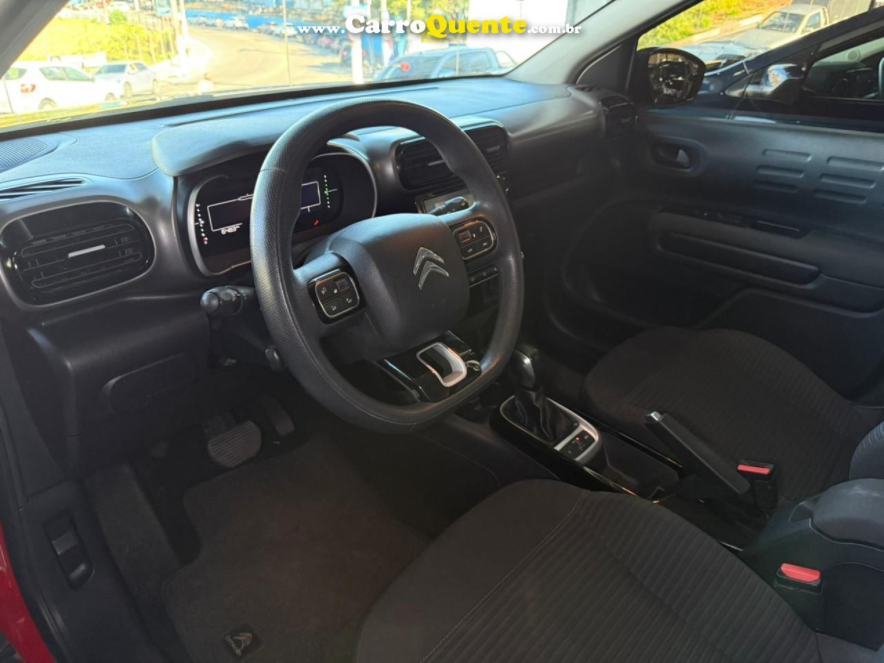 CITROËN   C4 CACTUS FEEL PACK 1.6 16V FLEX AUT.   VERMELHO 2022 1.6 FLEX - Loja