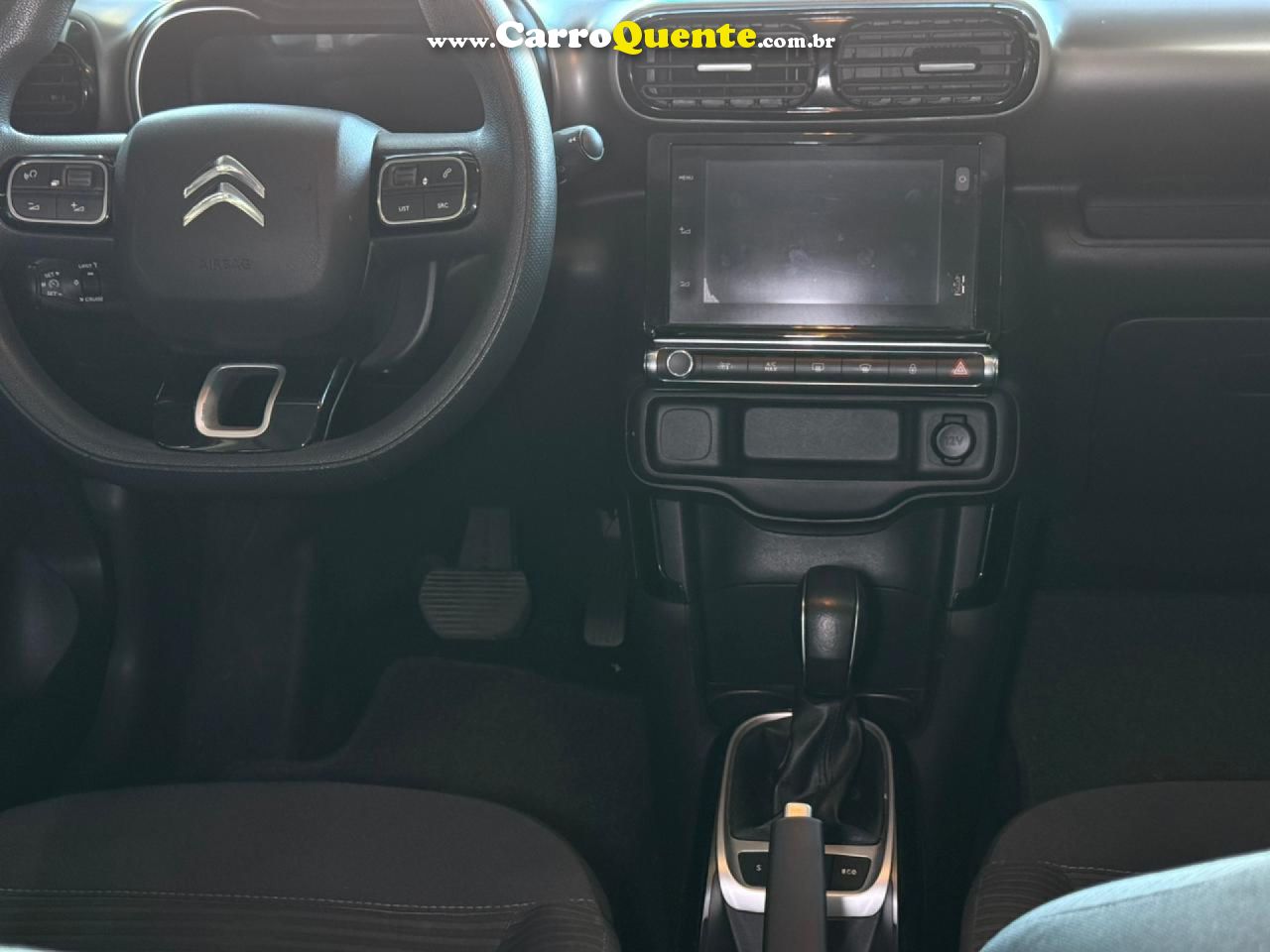 CITROËN   C4 CACTUS FEEL PACK 1.6 16V FLEX AUT.   VERMELHO 2022 1.6 FLEX - Loja