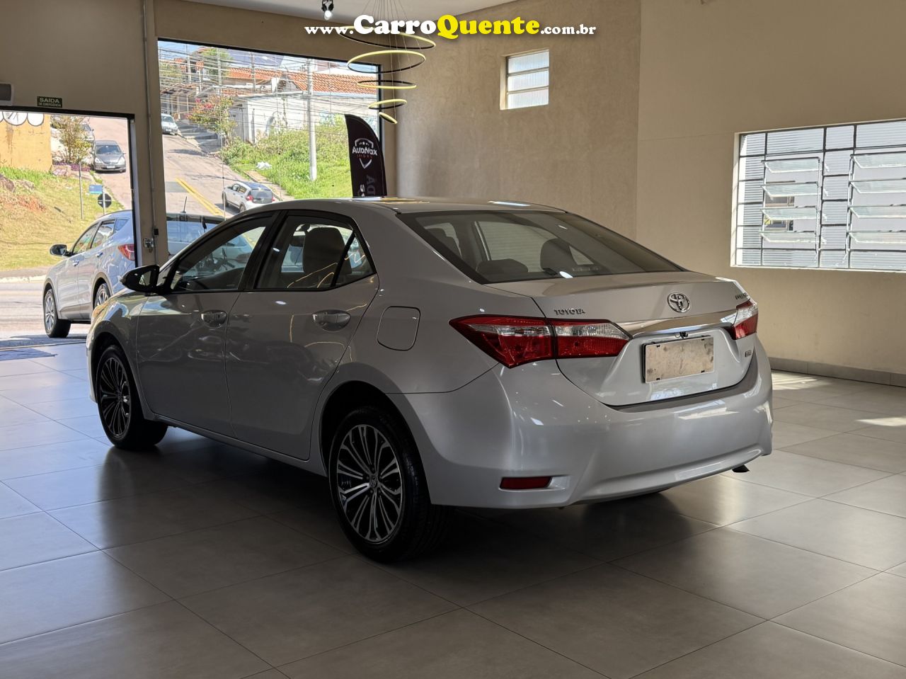 TOYOTA   COROLLA GLI UPPER 1.8 FLEX 16V AUT.   PRATA 2017 1.8 FLEX - Loja