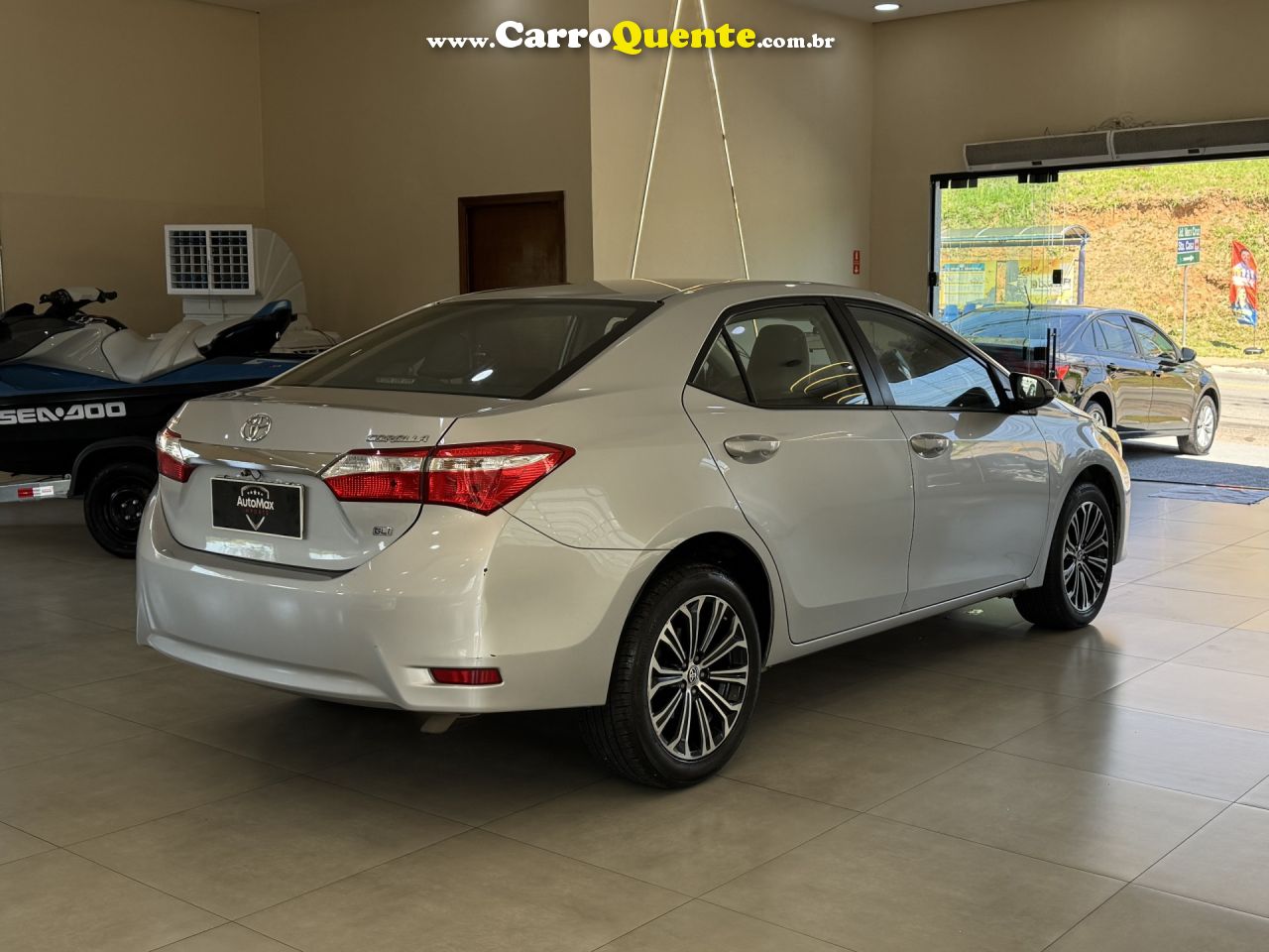 TOYOTA   COROLLA GLI UPPER 1.8 FLEX 16V AUT.   PRATA 2017 1.8 FLEX - Loja
