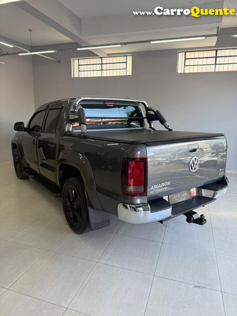 VOLKSWAGEN   AMAROK HIGH.CD 2.0 16V TDI 4X4 DIES. AUT   CINZA 2017 2.0 DIESEL - Loja