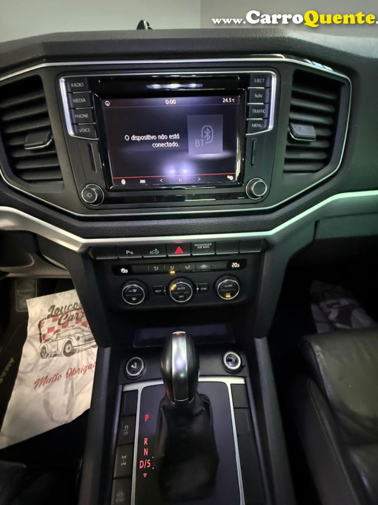 VOLKSWAGEN   AMAROK HIGH.CD 2.0 16V TDI 4X4 DIES. AUT   CINZA 2017 2.0 DIESEL - Loja