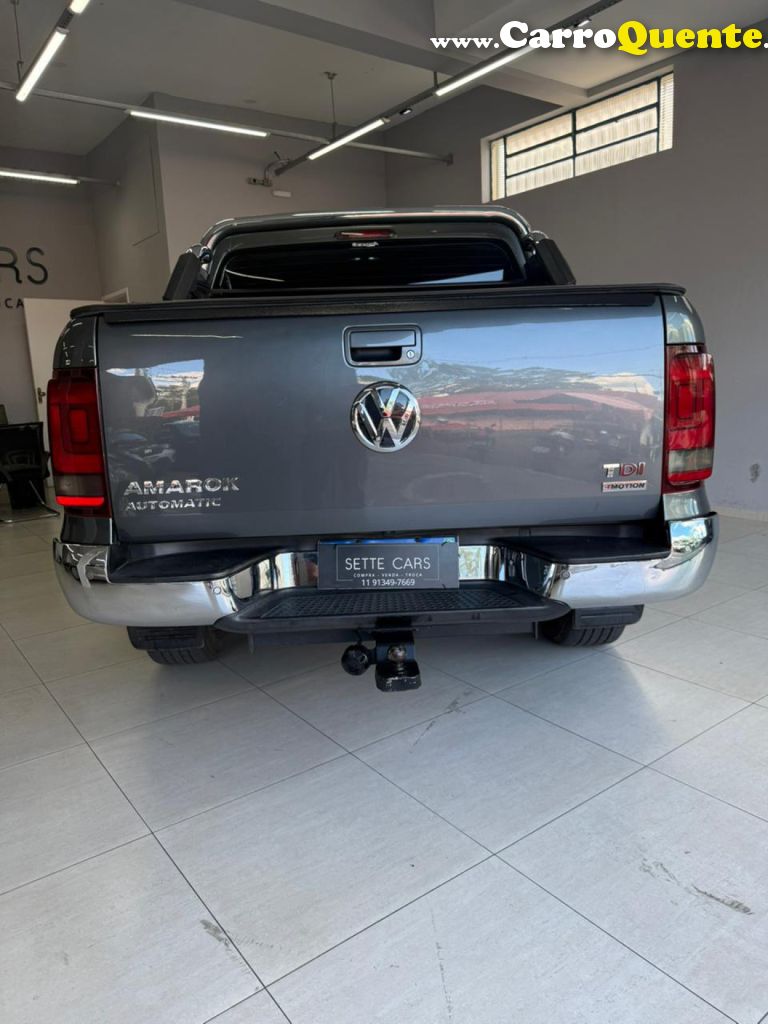 VOLKSWAGEN   AMAROK HIGH.CD 2.0 16V TDI 4X4 DIES. AUT   CINZA 2017 2.0 DIESEL - Loja