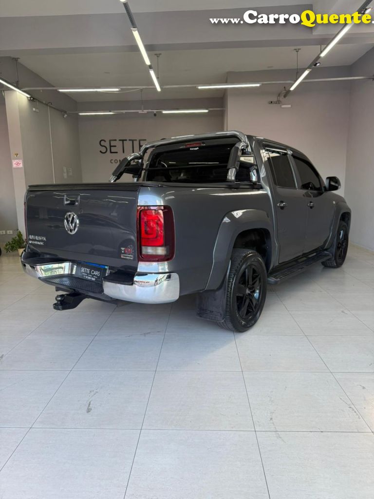 VOLKSWAGEN   AMAROK HIGH.CD 2.0 16V TDI 4X4 DIES. AUT   CINZA 2017 2.0 DIESEL - Loja