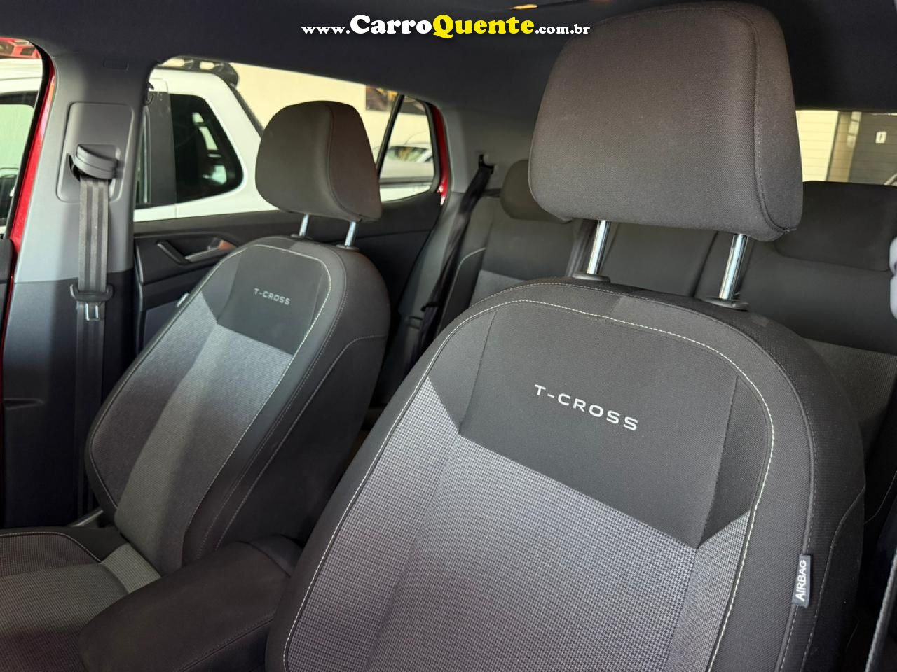 VOLKSWAGEN   T-CROSS 200 TSI 1.0  FLEX 12V 5P AUT.   VERMELHO 2025 1.0 FLEX - Loja