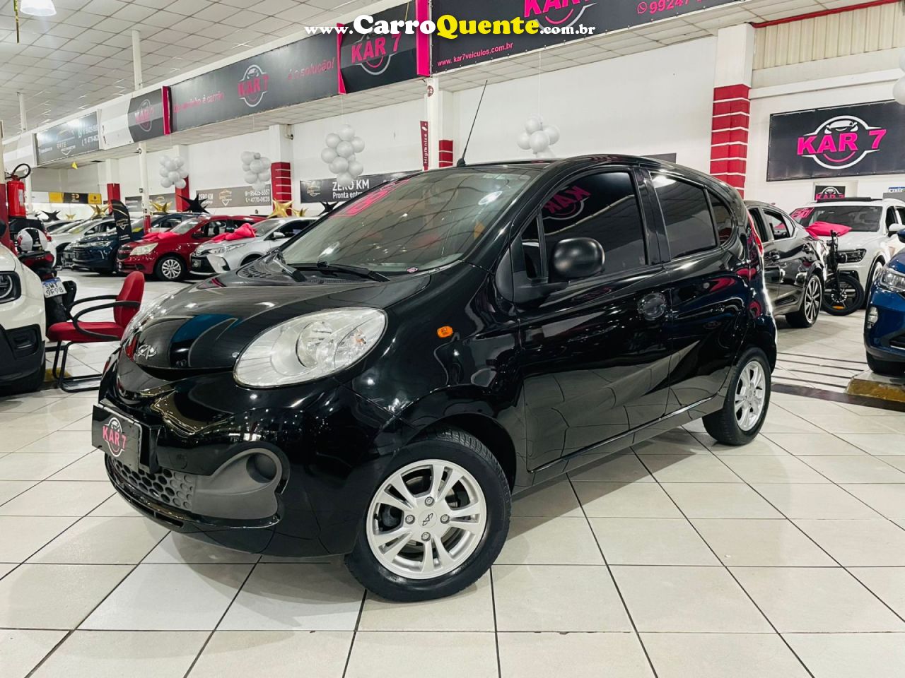CHERY   QQ 1.0 LOOK FL 12V1.0 12V FLEX 5P   PRETO 2018 1.0 FLEX - Loja