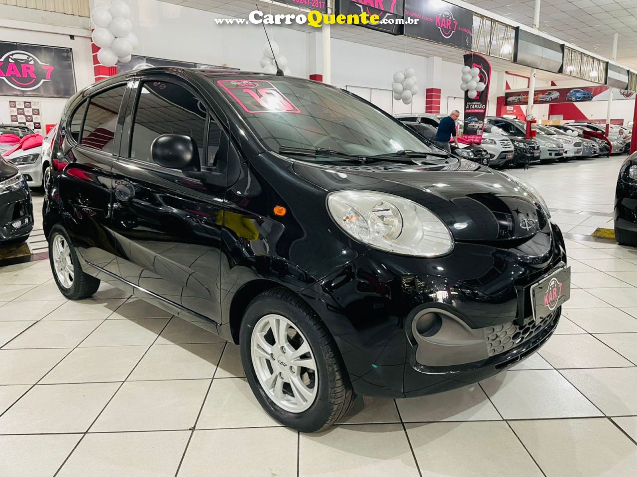 CHERY   QQ 1.0 LOOK FL 12V1.0 12V FLEX 5P   PRETO 2018 1.0 FLEX - Loja