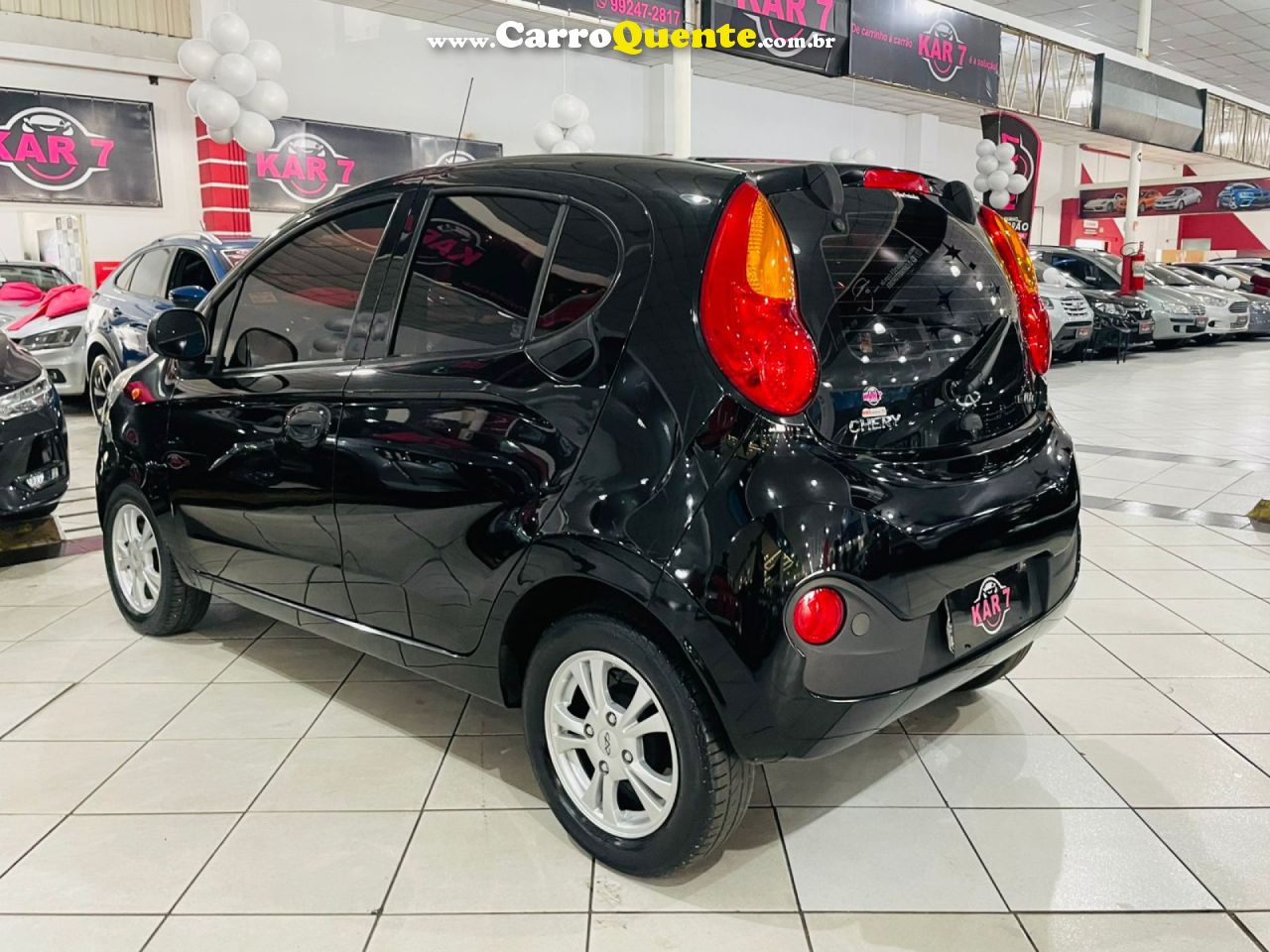 CHERY   QQ 1.0 LOOK FL 12V1.0 12V FLEX 5P   PRETO 2018 1.0 FLEX - Loja