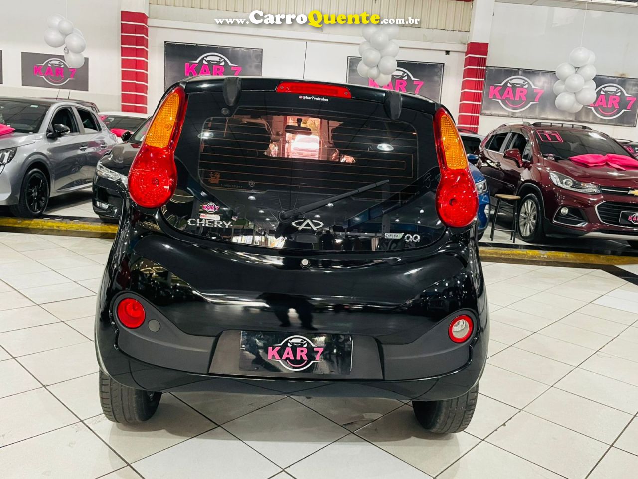 CHERY   QQ 1.0 LOOK FL 12V1.0 12V FLEX 5P   PRETO 2018 1.0 FLEX - Loja