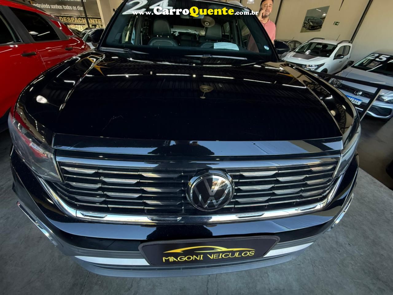 VOLKSWAGEN   T-CROSS HIG. 250 TSI 1.4 FLEX 16V 5P AUT   PRETO 2024 1.4 FLEX - Loja