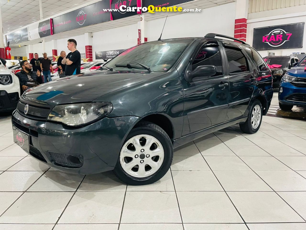 FIAT   PALIO ELX 1.4 FIRE30 ANOS F. FLEX 8V 4P   CINZA 2008 1.4 FLEX - Loja