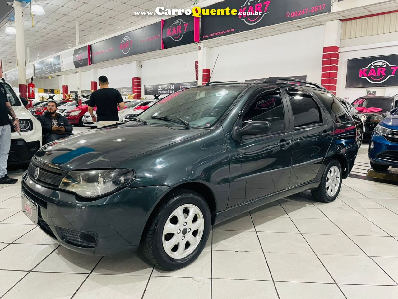 FIAT   PALIO ELX 1.4 FIRE30 ANOS F. FLEX 8V 4P   CINZA 2008 1.4 FLEX - Loja