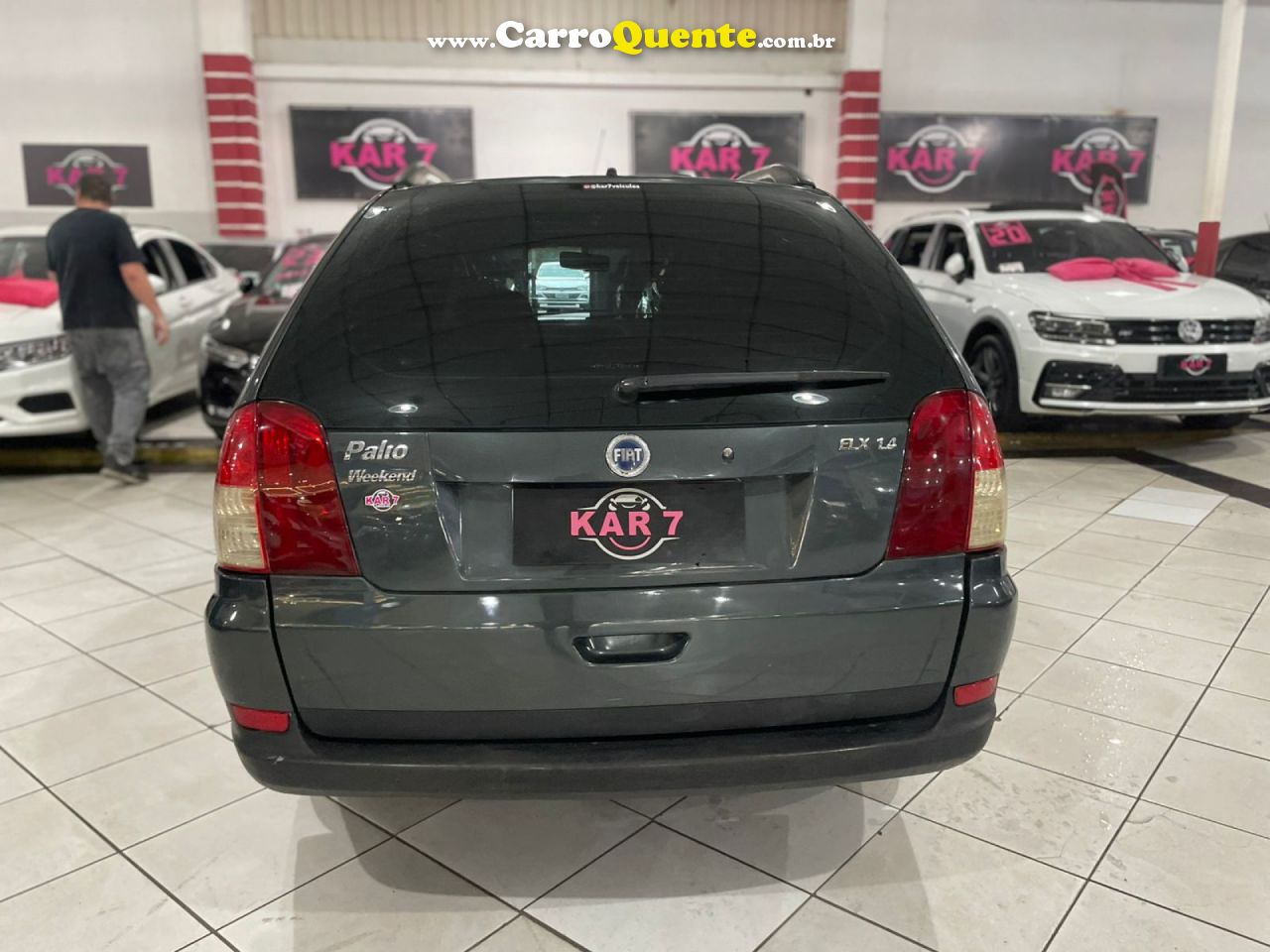 FIAT   PALIO ELX 1.4 FIRE30 ANOS F. FLEX 8V 4P   CINZA 2008 1.4 FLEX - Loja